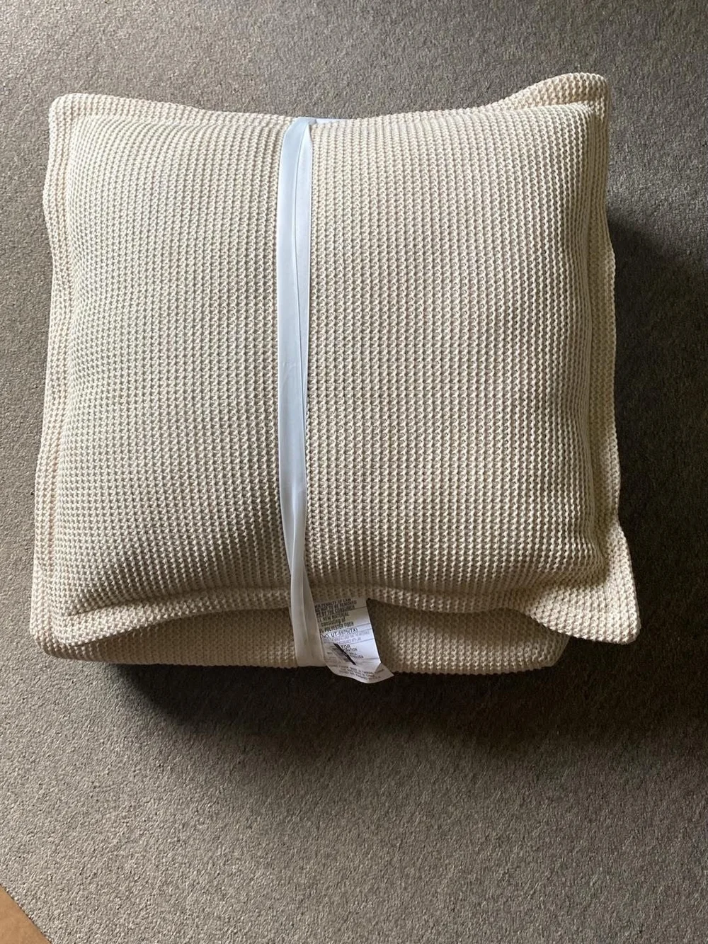 Threshold Natural Weave Accent Pillow Set in Ivory